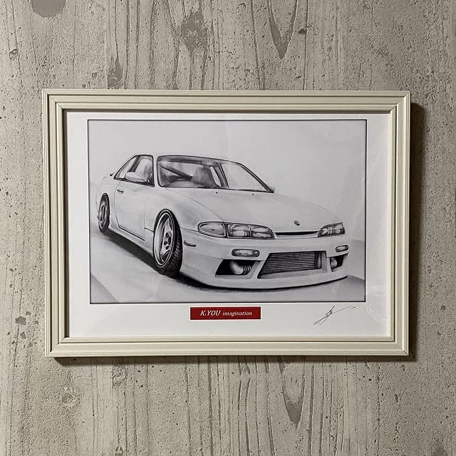 車の鉛筆画 木製フレーム付き Amazon.co.jp: 【 名車 ・ 旧車 イラスト 】日産 フェアレディ